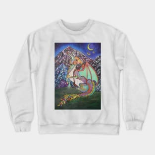 Colorful Dragon Crewneck Sweatshirt